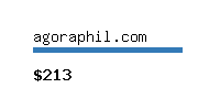 agoraphil.com Website value calculator