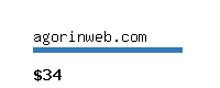 agorinweb.com Website value calculator