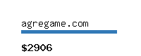 agregame.com Website value calculator