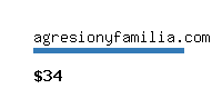 agresionyfamilia.com Website value calculator