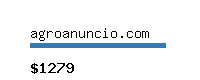 agroanuncio.com Website value calculator