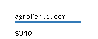 agroferti.com Website value calculator