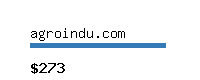 agroindu.com Website value calculator