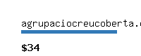 agrupaciocreucoberta.com Website value calculator