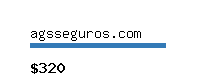 agsseguros.com Website value calculator