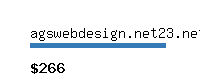 agswebdesign.net23.net Website value calculator