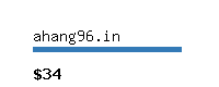 ahang96.in Website value calculator