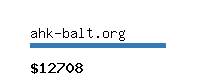 ahk-balt.org Website value calculator