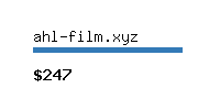 ahl-film.xyz Website value calculator