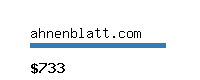 ahnenblatt.com Website value calculator