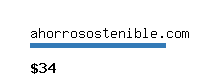 ahorrosostenible.com Website value calculator