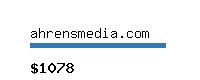 ahrensmedia.com Website value calculator