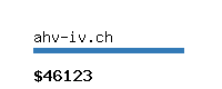 ahv-iv.ch Website value calculator