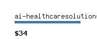 ai-healthcaresolutions.com Website value calculator