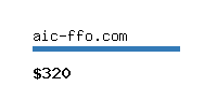 aic-ffo.com Website value calculator