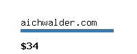 aichwalder.com Website value calculator