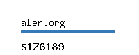 aier.org Website value calculator