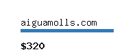 aiguamolls.com Website value calculator