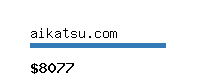 aikatsu.com Website value calculator