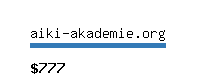 aiki-akademie.org Website value calculator