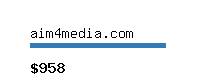 aim4media.com Website value calculator