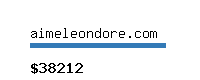 aimeleondore.com Website value calculator