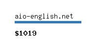 aio-english.net Website value calculator