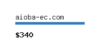 aioba-ec.com Website value calculator