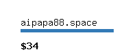 aipapa88.space Website value calculator