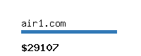 air1.com Website value calculator