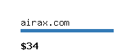 airax.com Website value calculator