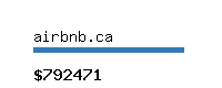 airbnb.ca Website value calculator