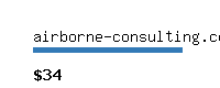 airborne-consulting.com Website value calculator