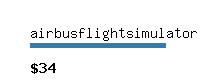 airbusflightsimulator.com Website value calculator