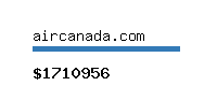 aircanada.com Website value calculator