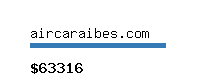 aircaraibes.com Website value calculator