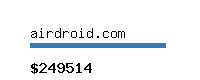 airdroid.com Website value calculator