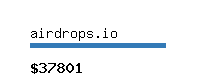 airdrops.io Website value calculator