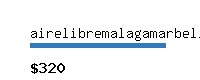 airelibremalagamarbella.com Website value calculator