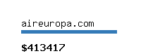 aireuropa.com Website value calculator