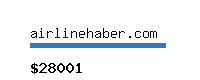 airlinehaber.com Website value calculator