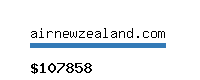 airnewzealand.com Website value calculator