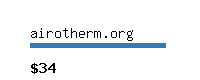 airotherm.org Website value calculator