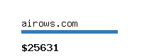 airows.com Website value calculator