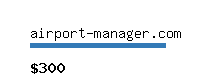 airport-manager.com Website value calculator