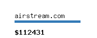 airstream.com Website value calculator