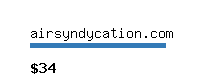 airsyndycation.com Website value calculator