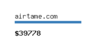 airtame.com Website value calculator