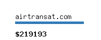 airtransat.com Website value calculator