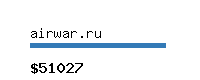 airwar.ru Website value calculator